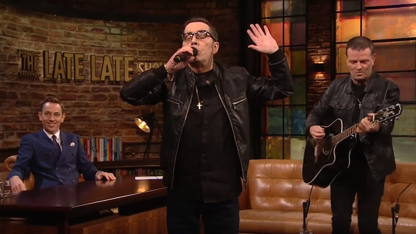 Watch: Aslan perform Crazy World on The Late Late Show