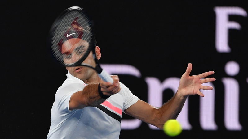 Defending champion Federer defeated Gasquet 6-2 7-5 6-4