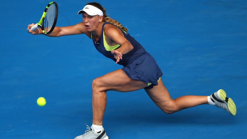 Caroline Wozniacki is into the quarter-finals