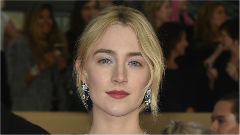 Saoirse Ronan glitters in SAG Dress