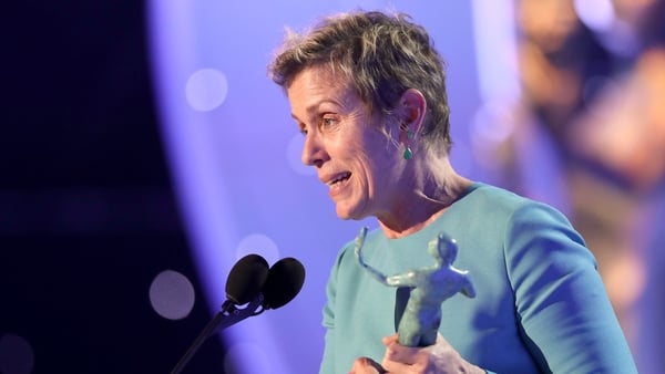 Frances McDormand wins top gong for Three Billboards Outside Ebbing, Missouri