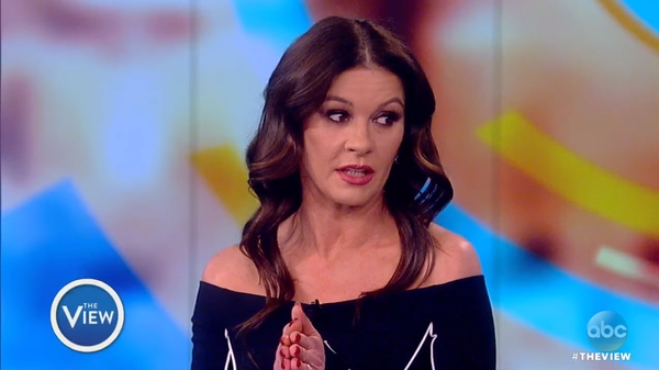 Catherine Zeta-Jones defends husband Michael Douglas
