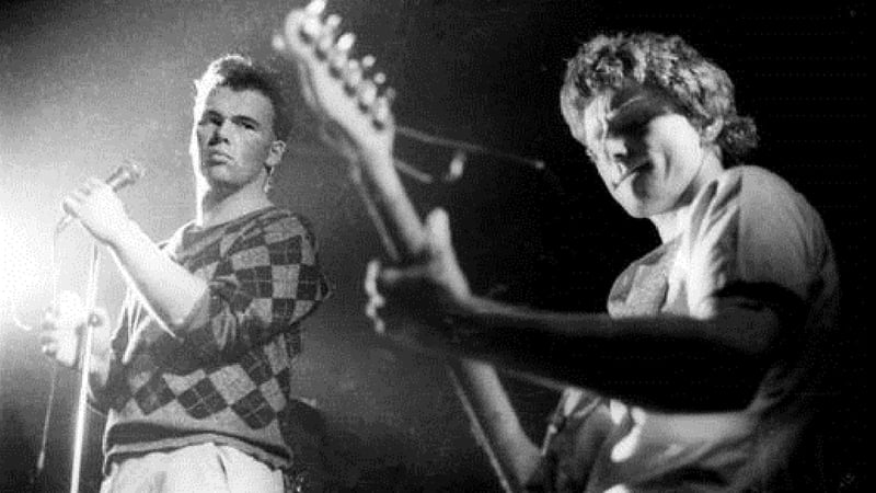 Cathal Coughlan and Sean O'Hagan of Microdisney (Image courtesy of Ciarán Ó Tuama)