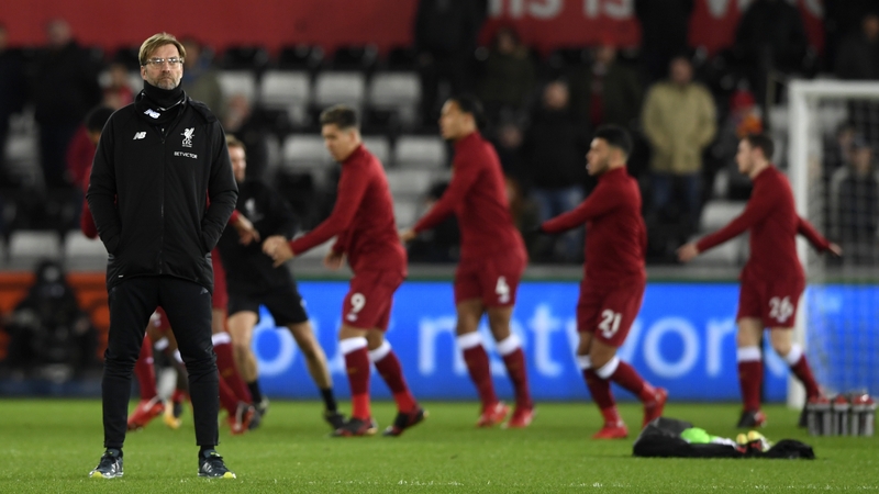 Jurgen Klopp is more than happy with the shape of his squad