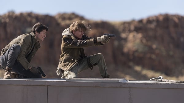 Dylan O'Brien and Thomas Brodie-Sangster give it a touch of Butch and Sundance