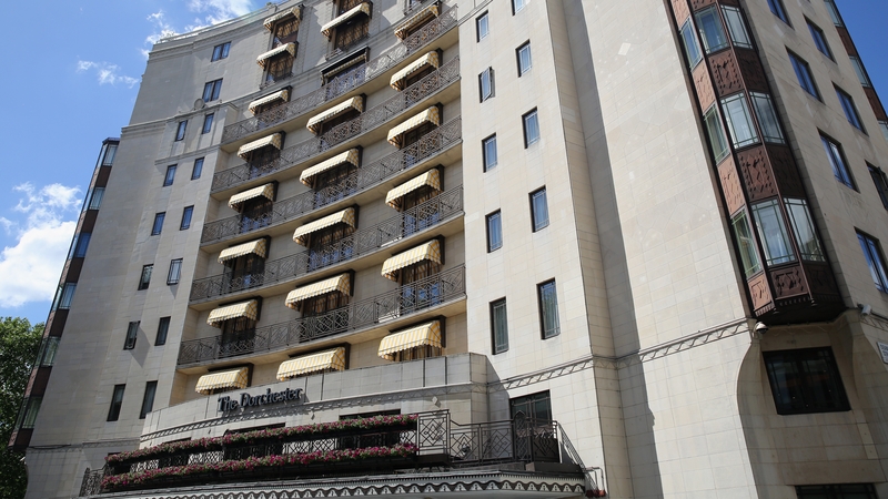 The Dorchester Hotel has said that it is 'deeply concerned' about the allegations and an investigation has been launched