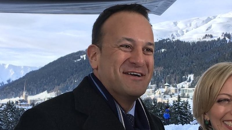 The Taoiseach made the comments during an interview in Davos as the World Economic Forum drew to a close
