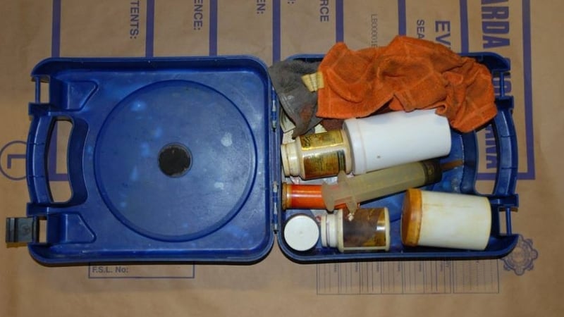 Gardaí found drugs paraphernalia at the scene in Walkinstown