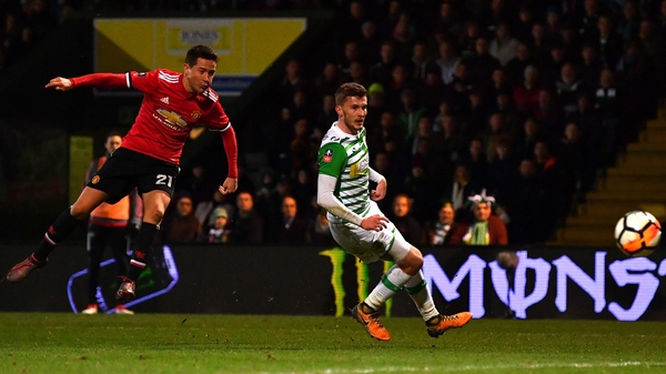 Ander Herrera buries United's second goal
