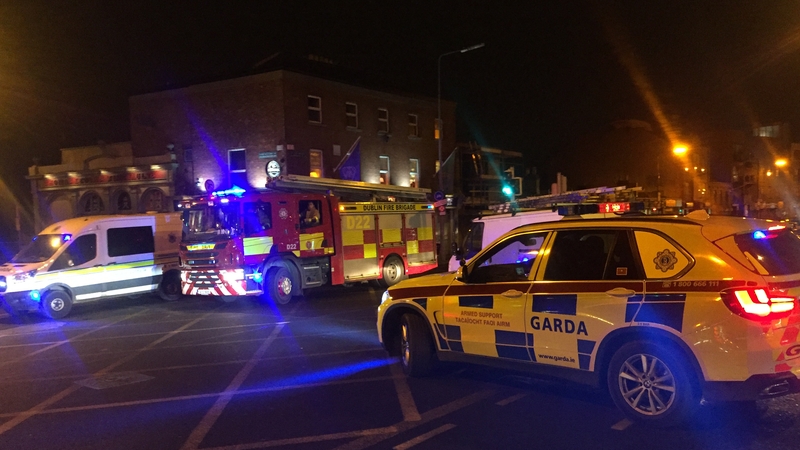 The incident happened at around 9.45pm on the South Circular Road near the National Stadium