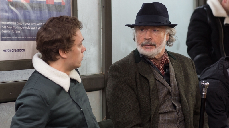 Aidan questions Johnny on EastEnders