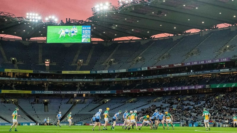 Offaly played their first game at Croke Park since 2011