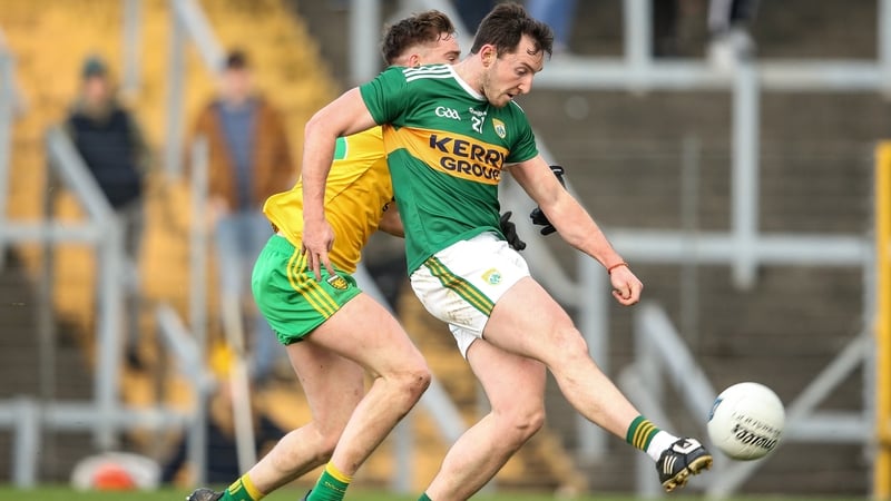Daithi Casey scores Kerry's winner against Donegal