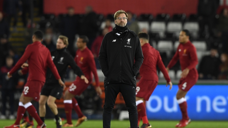 Jurgen Klopp it would seem will not be dipping into the transfer market before deadline day