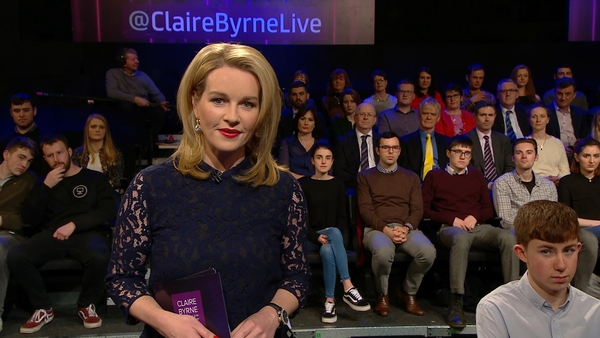 Claire Byrne Live- 8th Amendment, Coffee Cup Levy, Homicide Rates