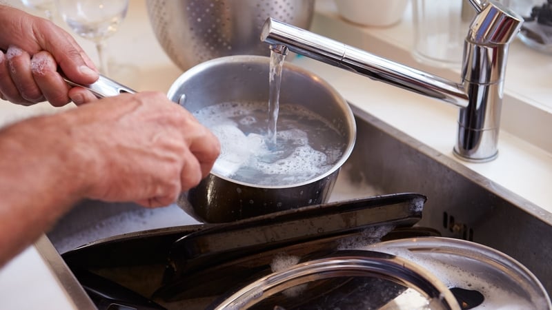 The kitchen sink is one of the dirtiest places in the home