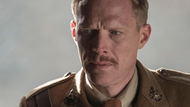 Paul Bettany as Lieutenant Osborne in the brilliant Journey's End