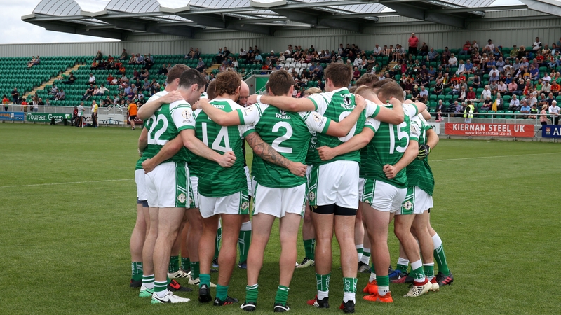 The London team before their All-Ireland qualifier against Carlow last June