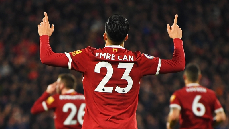 Emre Can was named man of the match following the 3-0 victory