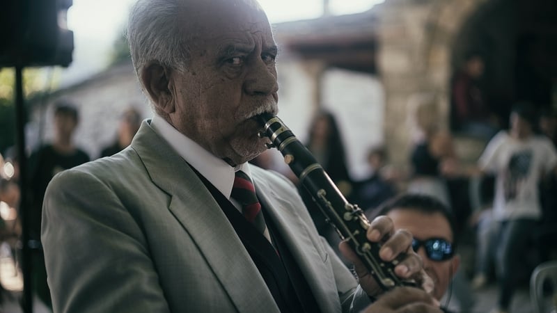 Grigoris Kapsalis, who features in While You Live, Shine