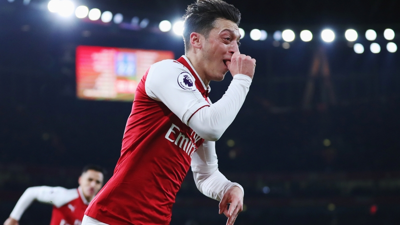 Ozil is sticking with the Gunners