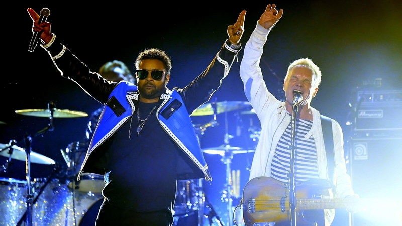 Sting and Shaggy teaming up for album of Jamaica inspired songs