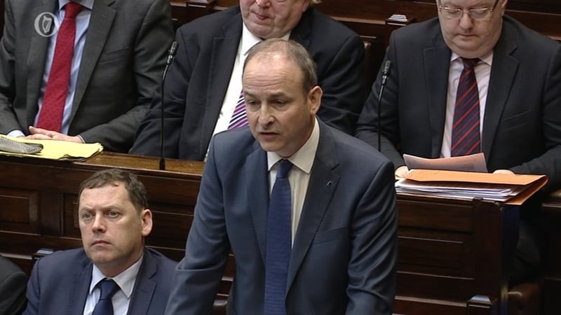 Micheál Martin described the Government position as very unfair
