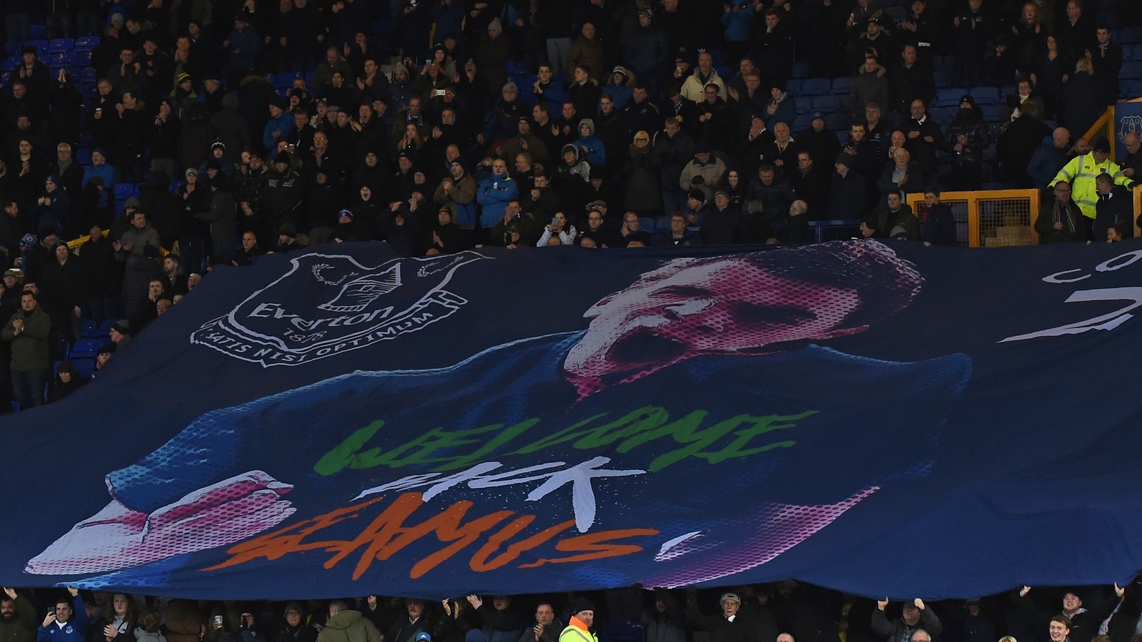 Seamus Coleman is a popular character at Goodison Park