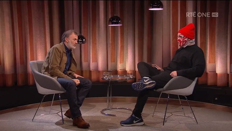 Blindboy from The Rubberbandits impresses on The Tommy Tiernan Show