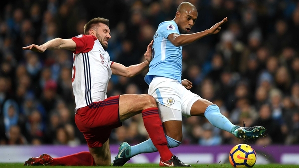 Fernandinho scored City's opening goal