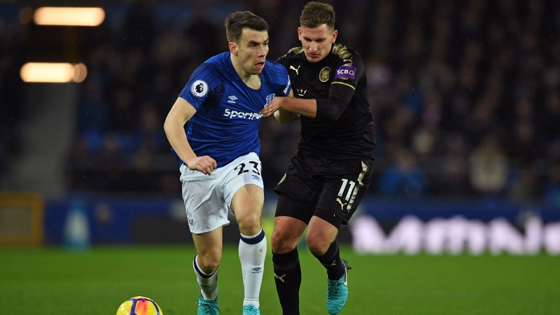 Seamus Coleman back in blue tonight at Goodison Park