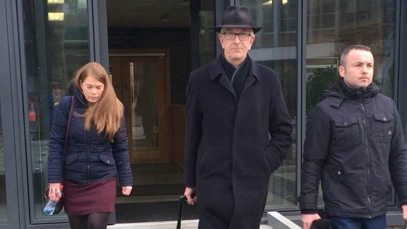 Bernardine McCormack (left) and Thomas McCormack (far right)