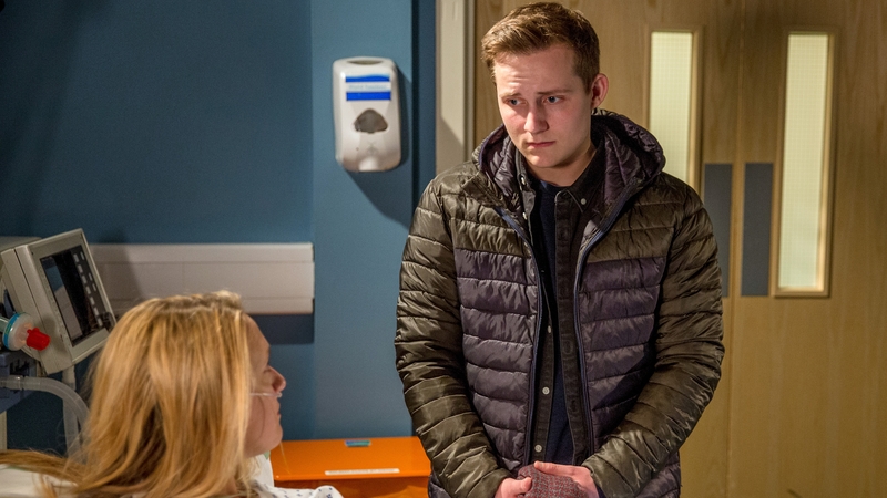 Rebecca wakes out of her coma on Emmerdale