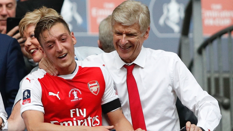 Ozil is reportedly being paid £350,000-a-week at the Emirates Stadium - a record wage for an Arsenal player.