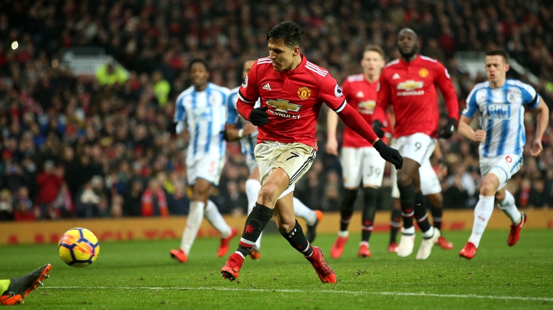 United's new signing hit the net