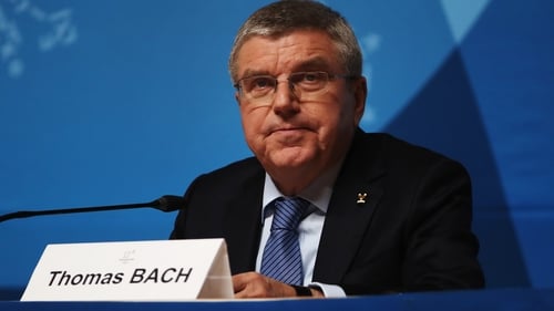 Thomas Bach called the Olympics themselves a "demonstration in support of the Olympic principles of non-discrimination."