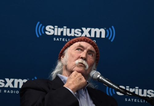 David Crosby: has mildly hinted at possible CSNY reunion