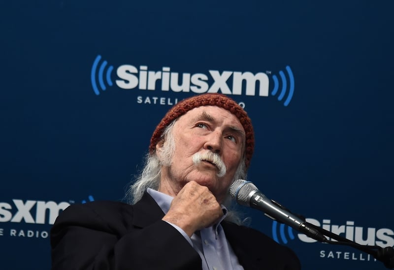 David Crosby: has mildly hinted at possible CSNY reunion