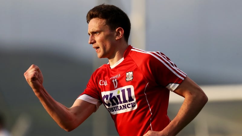 Mark Collins hit 1-05 for Cork in their six-point win over Down.