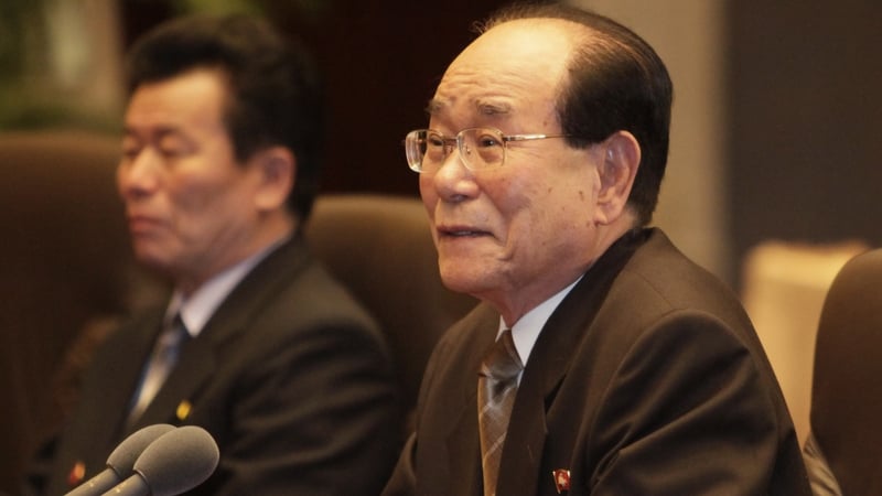 Kim Yong-nam is North Korea's nominal head of state, while the country is ruled by Kim Jong-un