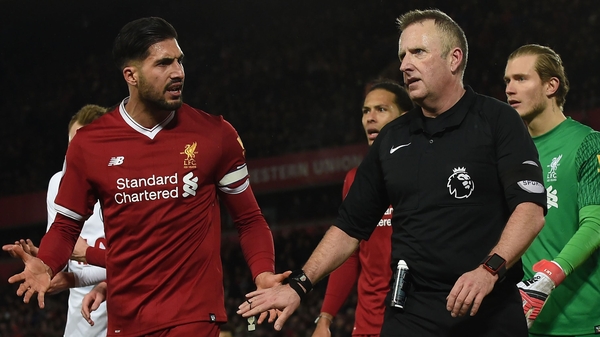 John Moss (R) was the man in the middle of a rollercoaster clash on Merseyside