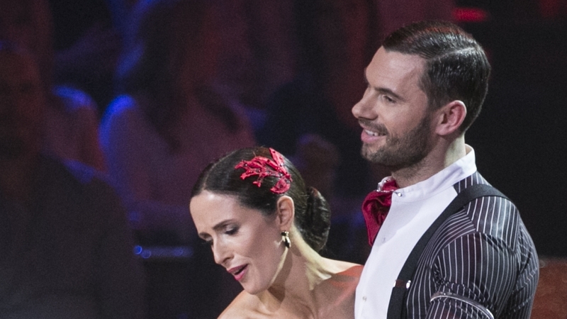 A disappointed Maia and Robert on Sunday night