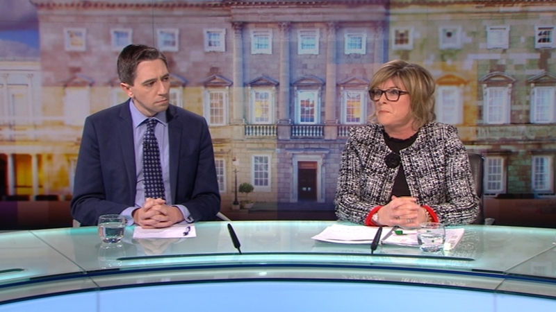 Simon Harris and Mary Butler made their comments on The Week in Politics today
