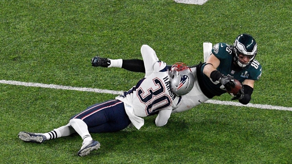 Philadelphia Eagles won the Super Bowl for the first time