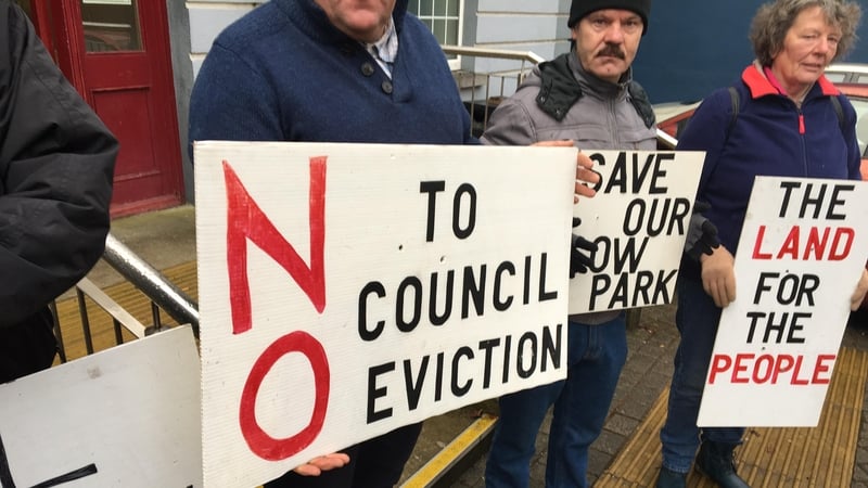 The farmers claimed the trust that offered them grazing was still in place