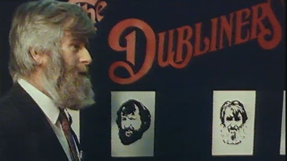 John Sheahan, The Dubliners at the Central Library in the Ilac Centre, Dublin (1988)