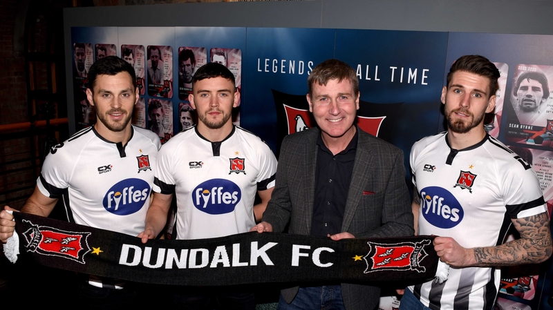 Patrick Hoban, Dean Jarvis and Stephen Folan joined Dundalk in November