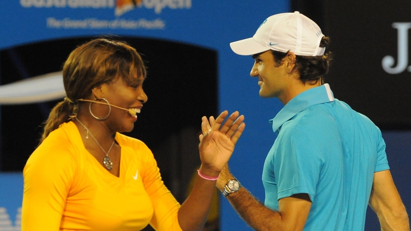 Williams and Federer