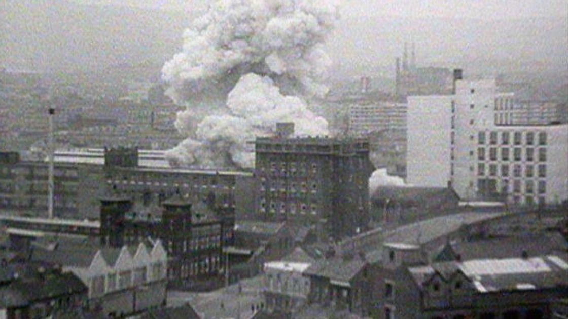 Bloody Friday, 1972, during the Troubles