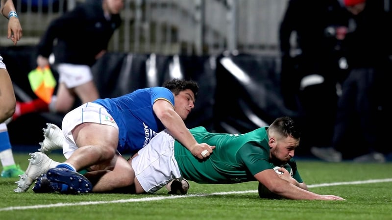 Jack Aungier starts for Ireland against England